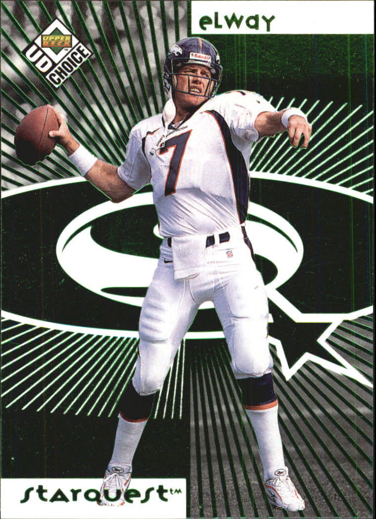 1998 UD Choice Starquest Green #7 John Elway
