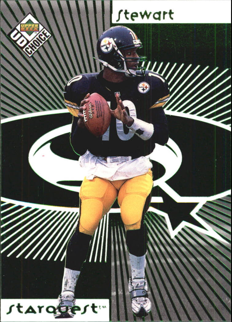 1998 UD Choice Starquest Green #10 Kordell Stewart