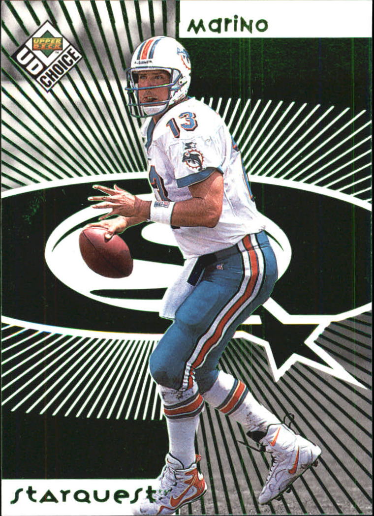 1998 UD Choice Starquest Green #13 Dan Marino
