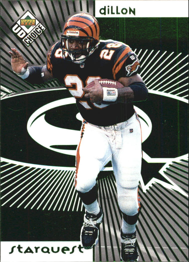 1998 UD Choice Starquest Green #17 Corey Dillon