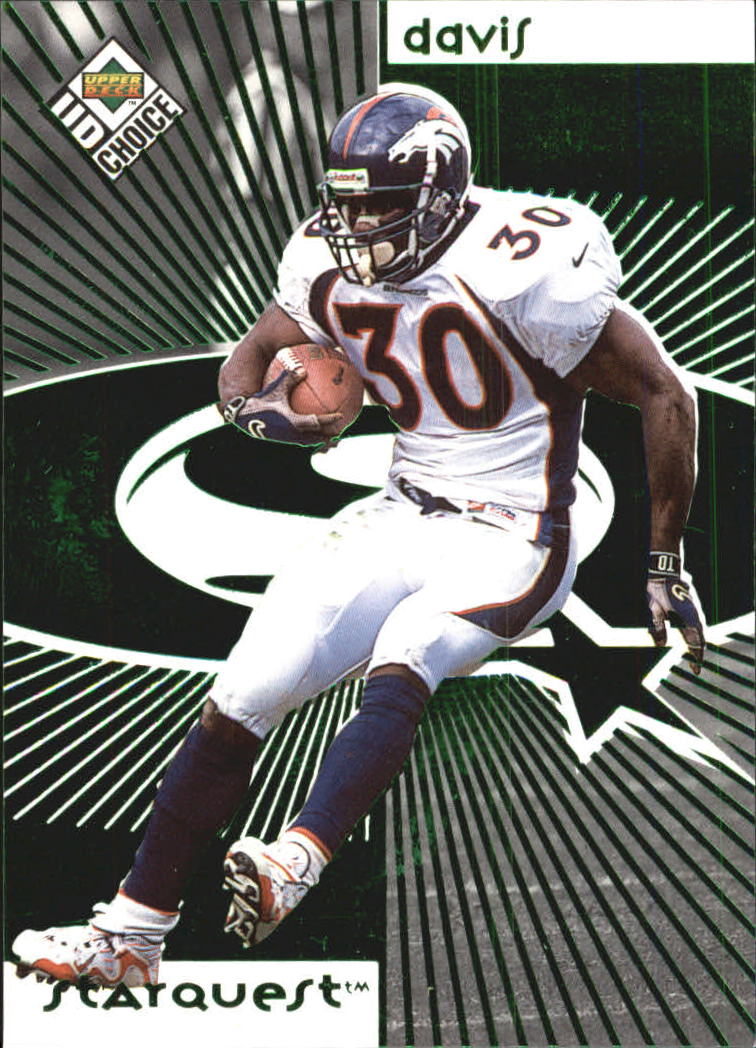 1998 UD Choice Starquest Green #30 Terrell Davis