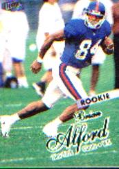 1998 Ultra #419 Brian Alford RC