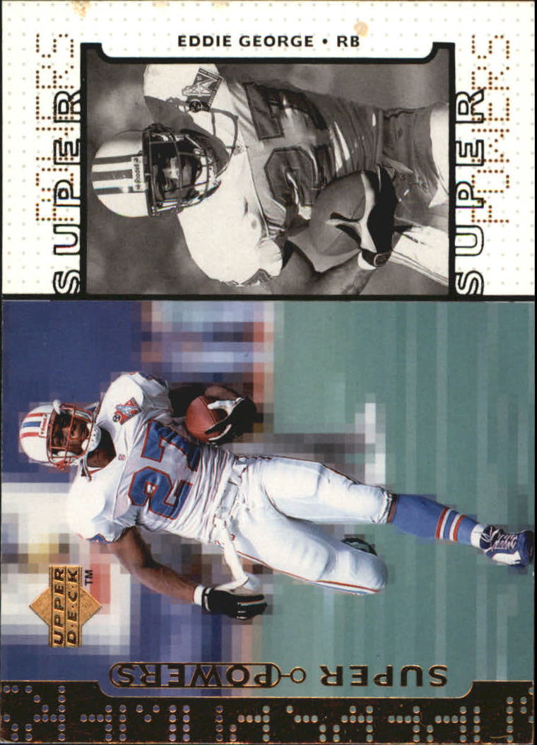 1998 Upper Deck Super Powers #S26 Eddie George