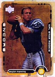 1998 Upper Deck Encore #1 Peyton Manning RC