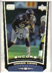 1998 Upper Deck Encore #65 Shannon Sharpe