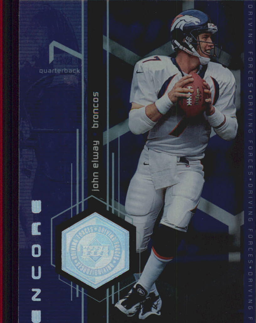 1998 Upper Deck Encore Driving Forces #F8 John Elway