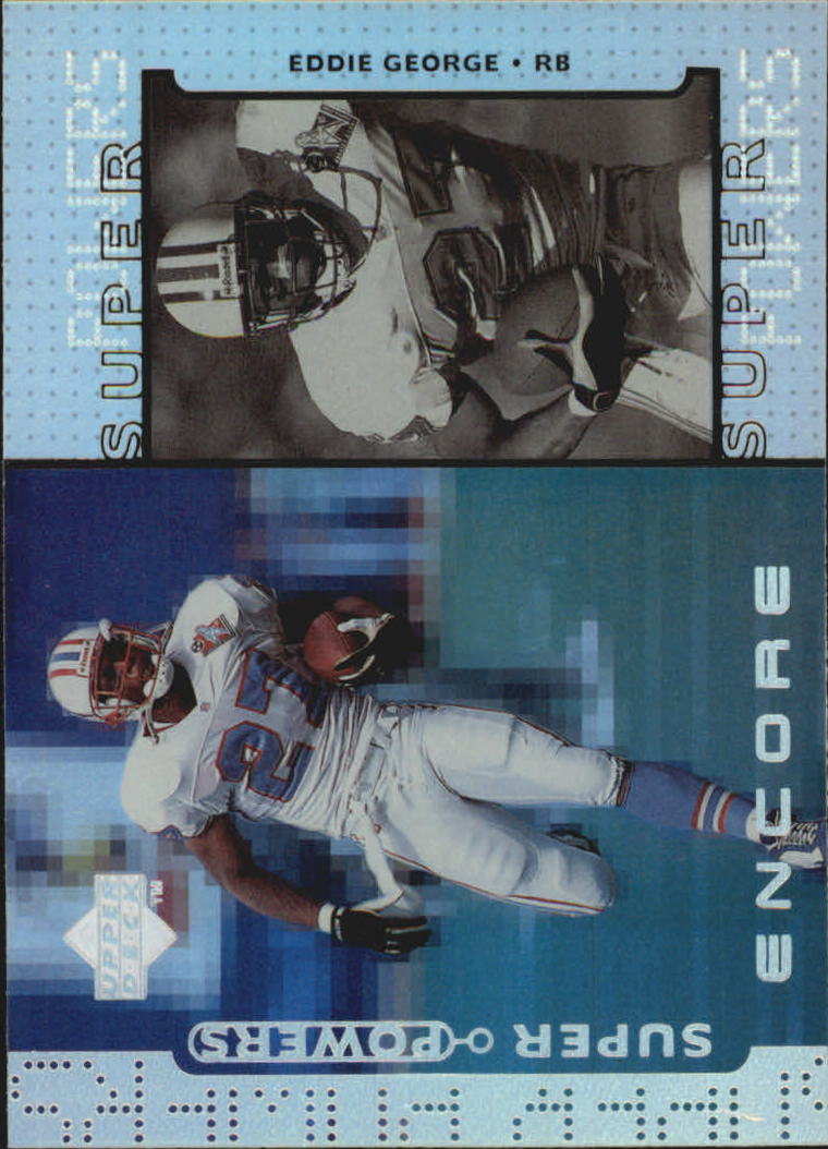 1998 Upper Deck Encore Super Powers #S11 Eddie George