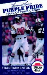 1998 Vikings Pizza Hut #3 Fran Tarkenton