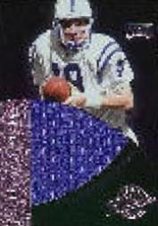 1999 Absolute EXP Team Jersey Tandems #TJ19 Peyton Manning/Edgerrin James