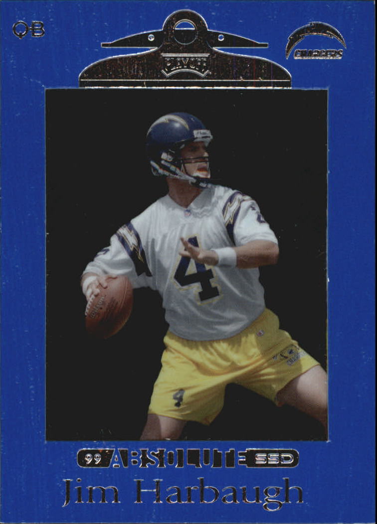 1999 Absolute SSD #84 Jim Harbaugh