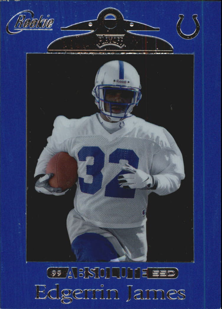 1999 Absolute SSD #164 Edgerrin James RC