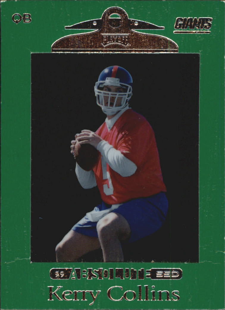 1999 Absolute SSD Green #69 Kerry Collins