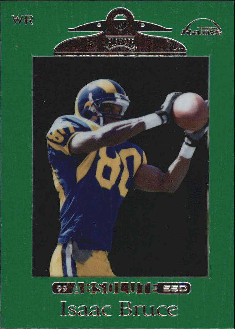 1999 Absolute SSD Green #98 Isaac Bruce