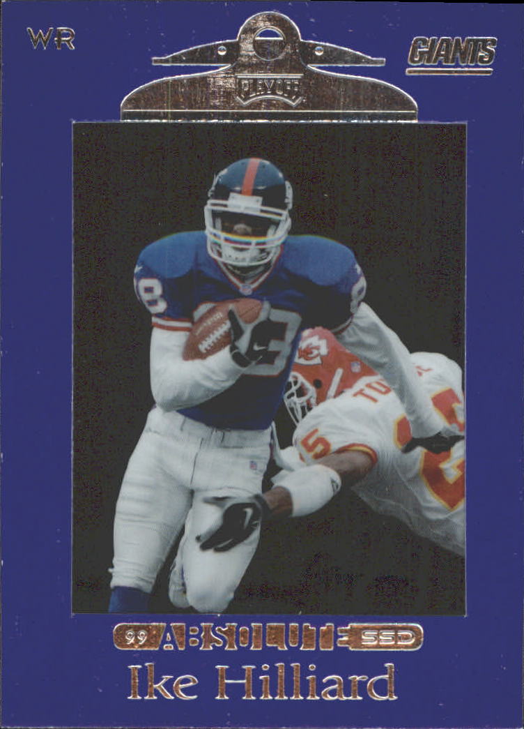 1999 Absolute SSD Purple #72 Ike Hilliard