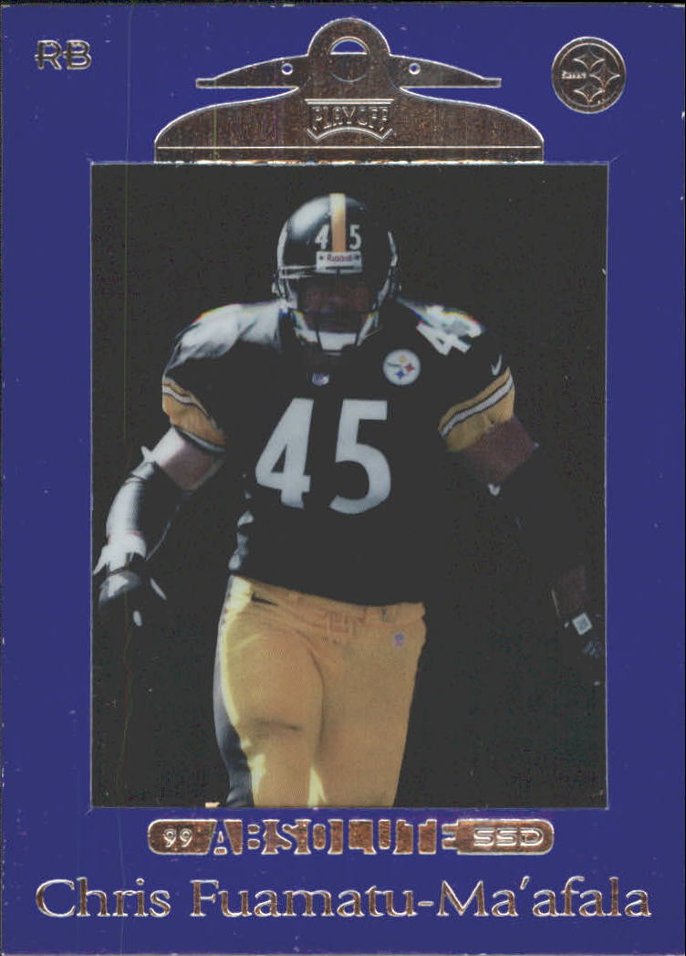 1999 Absolute SSD Purple #83 Chris Fuamatu-Ma'afala