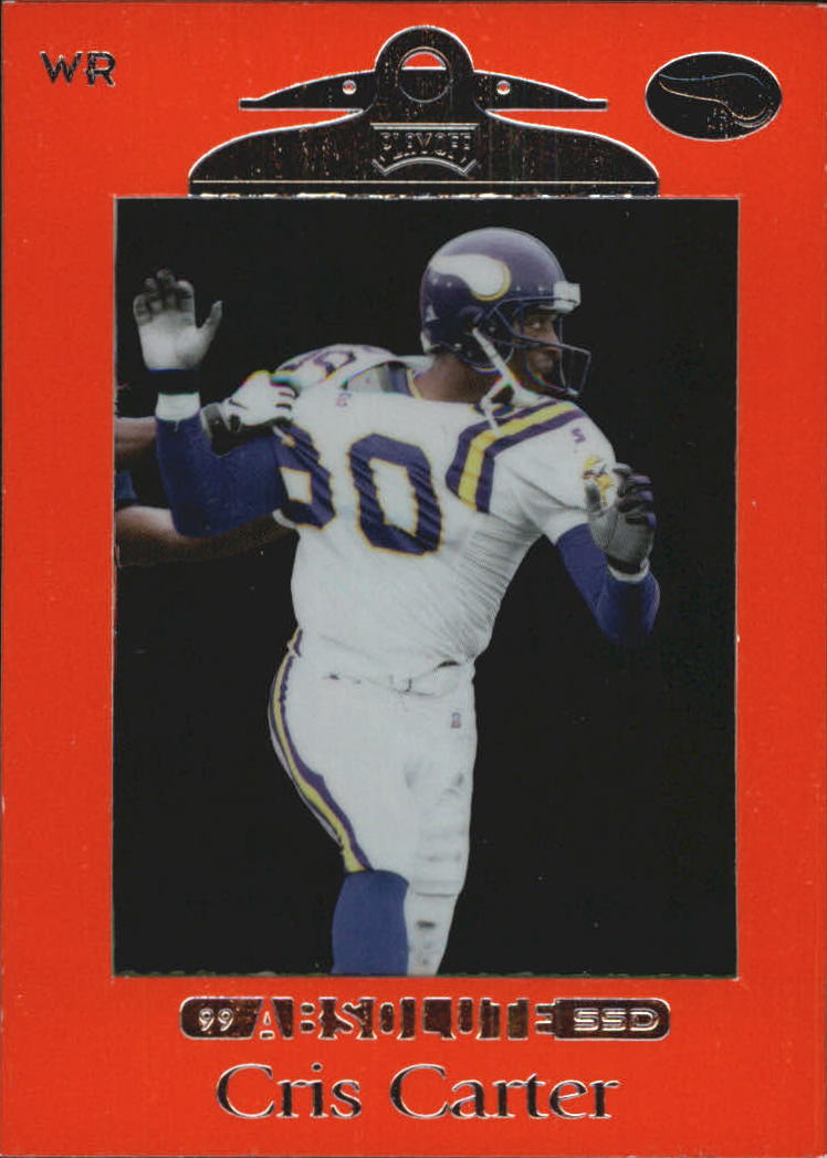 1999 Absolute SSD Red #62 Cris Carter