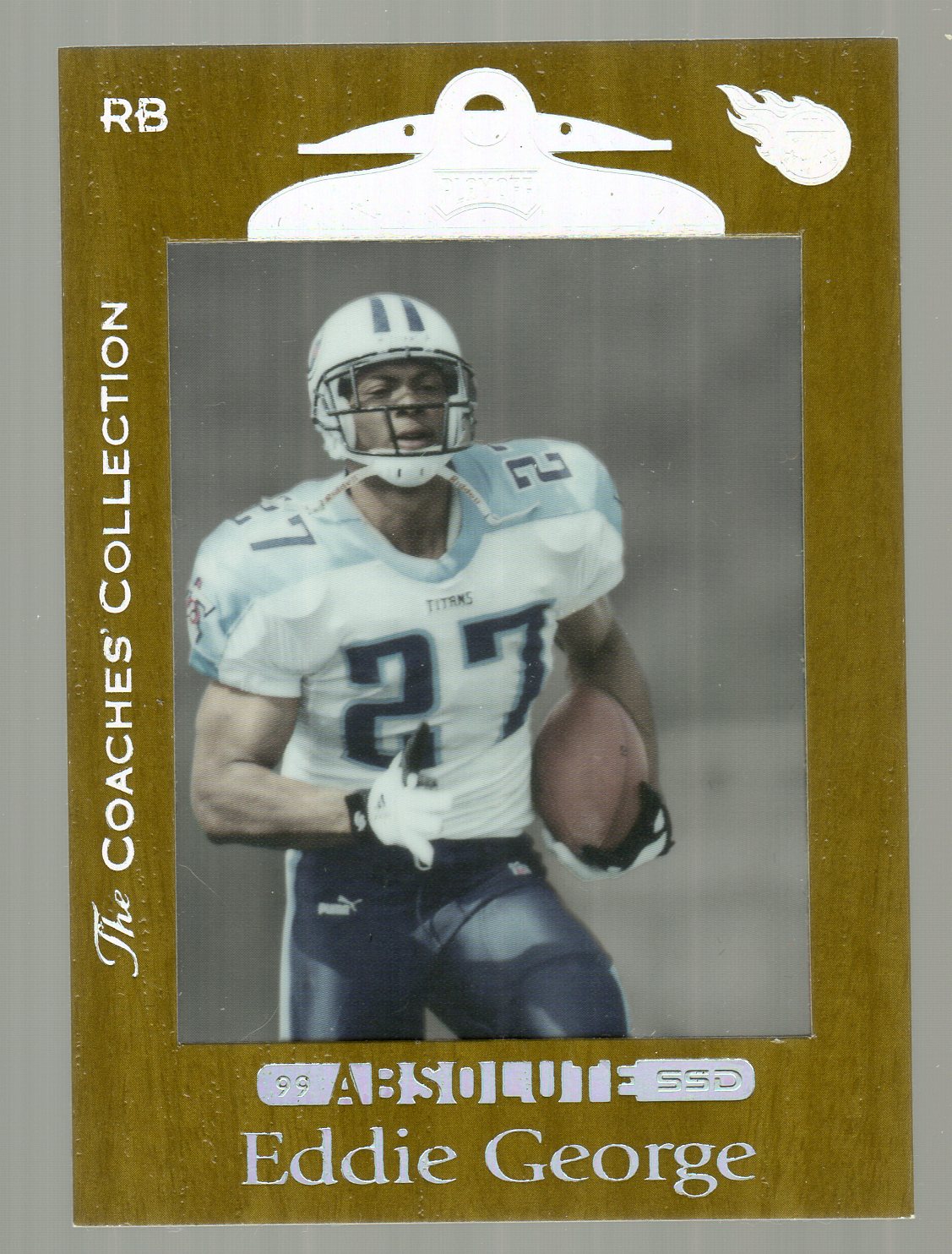 1999 Absolute SSD Coaches Collection Silver #106 Eddie George