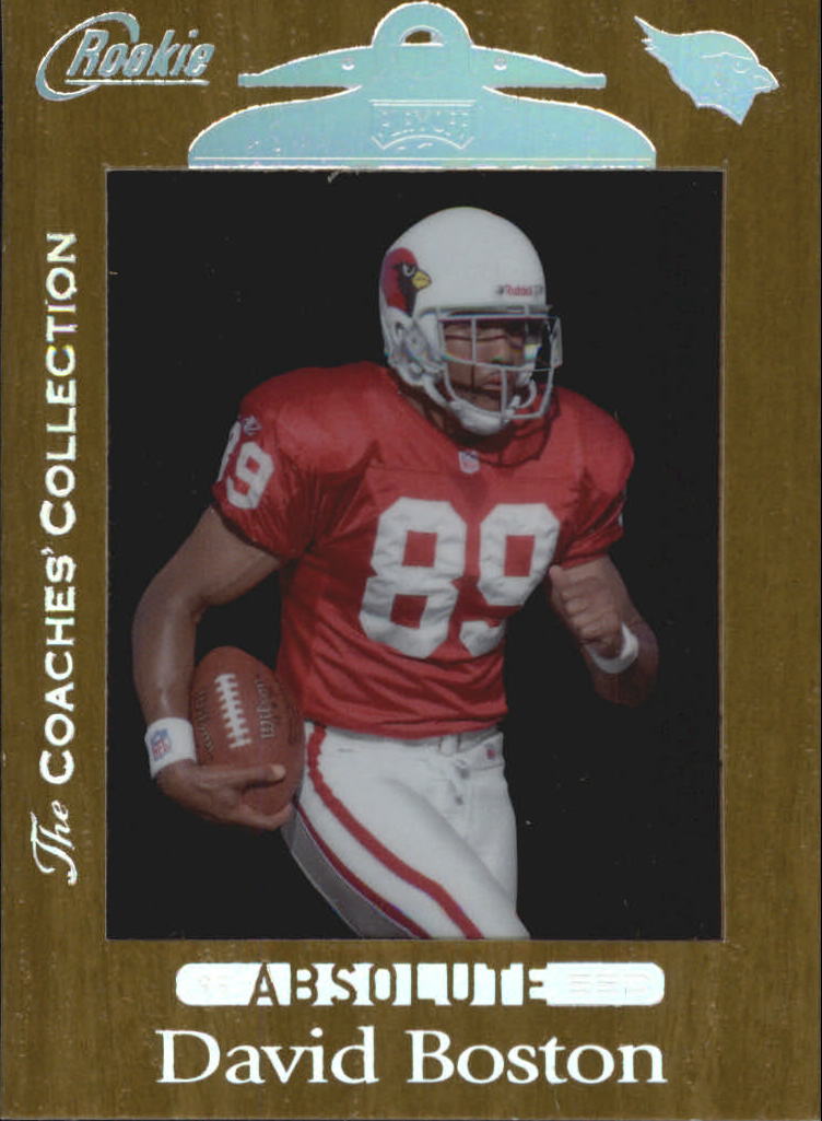 1999 Absolute SSD Coaches Collection Silver #168 David Boston