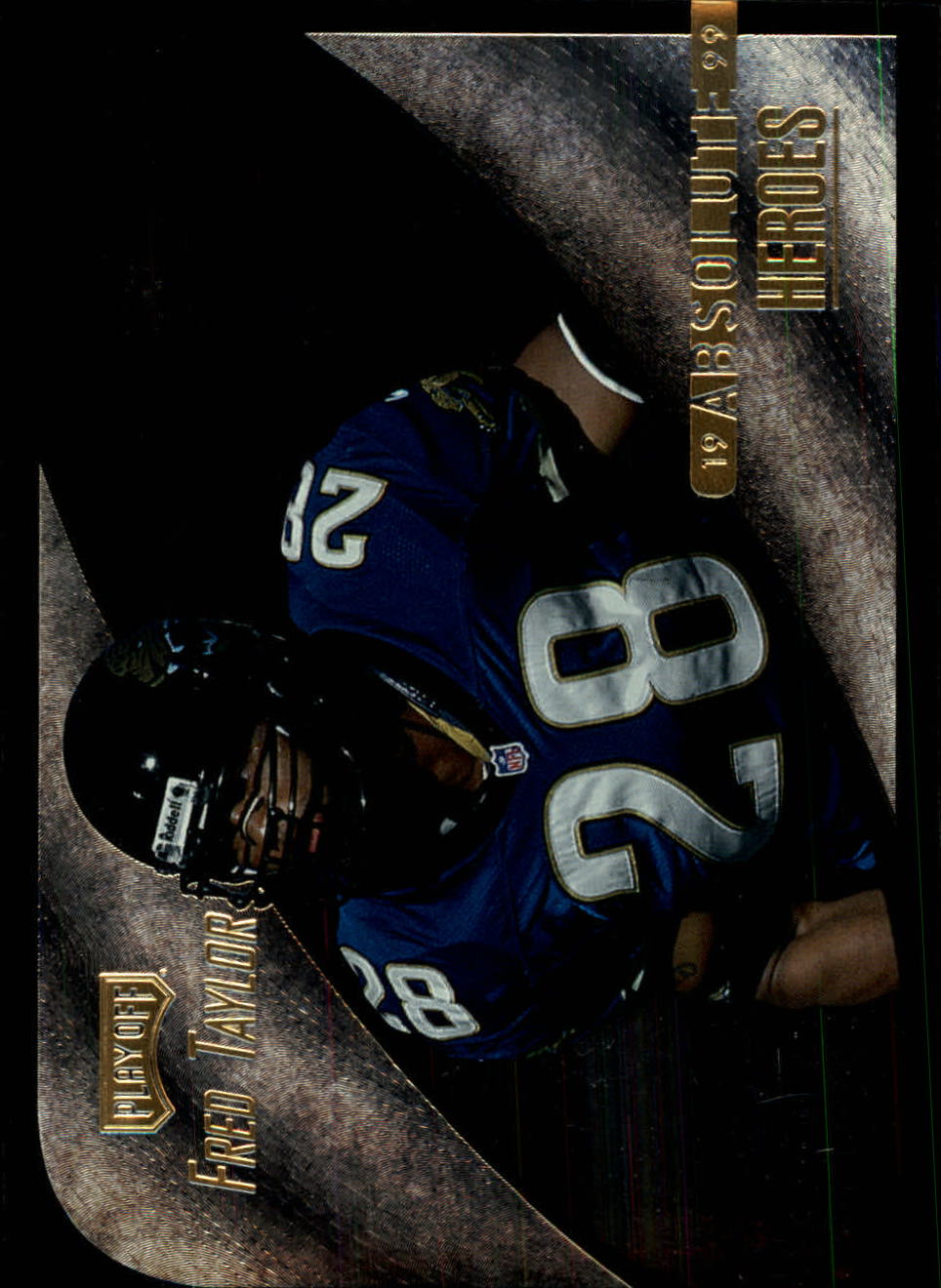 1999 Absolute SSD Heroes Jumbos #HE12 Fred Taylor