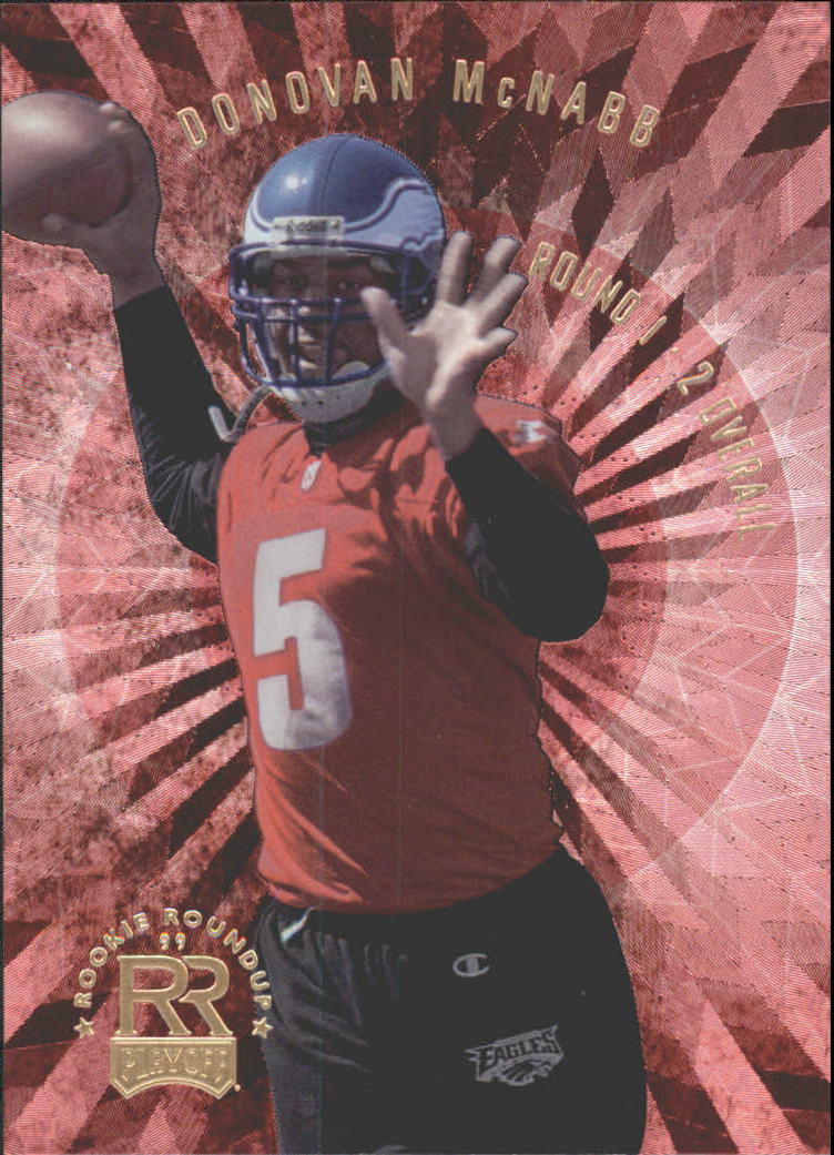1999 Absolute SSD Rookie Roundup #RR16 Donovan McNabb