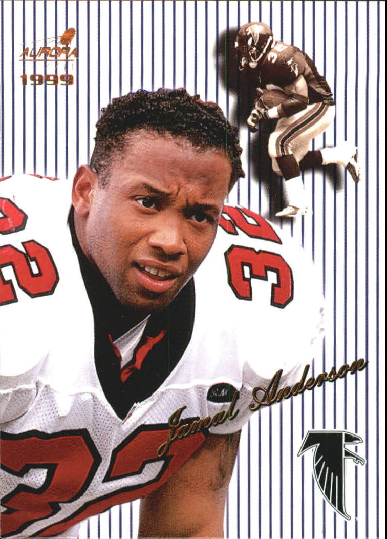 1999 Aurora Pinstripes #6 Jamal Anderson