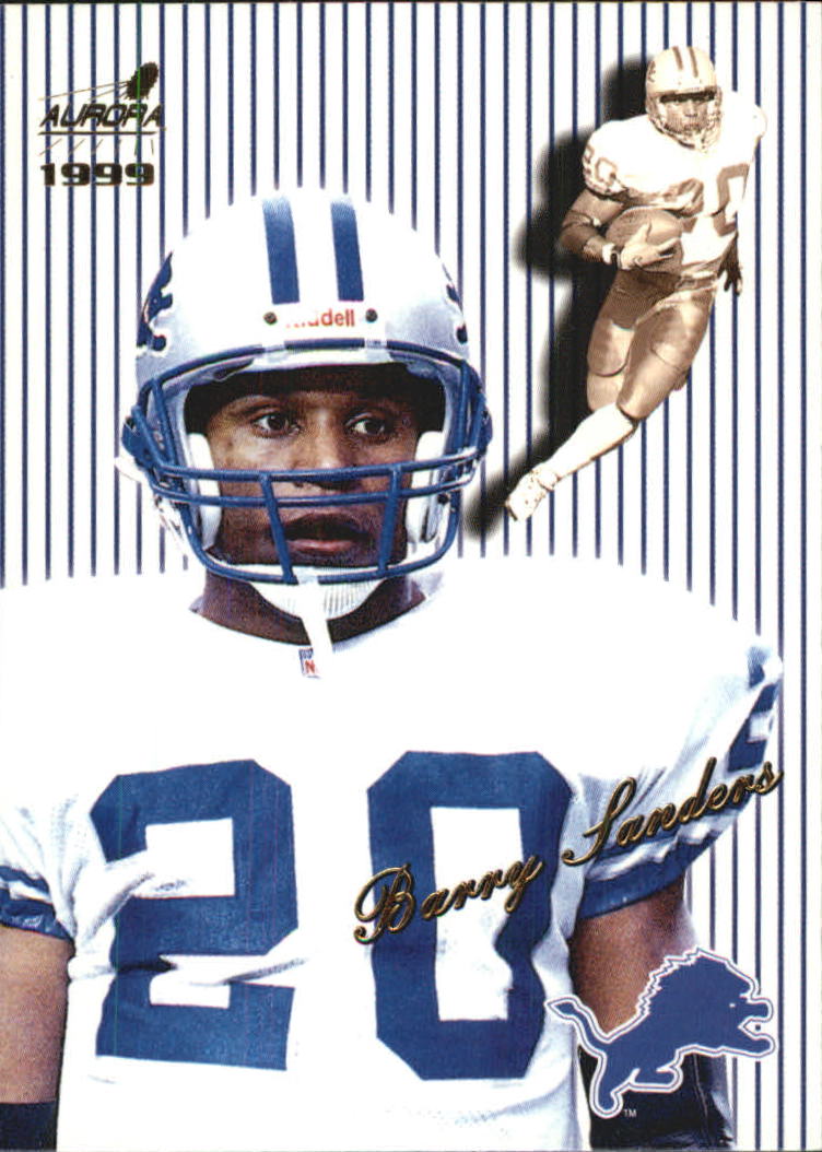 1999 Aurora Pinstripes #55 Barry Sanders
