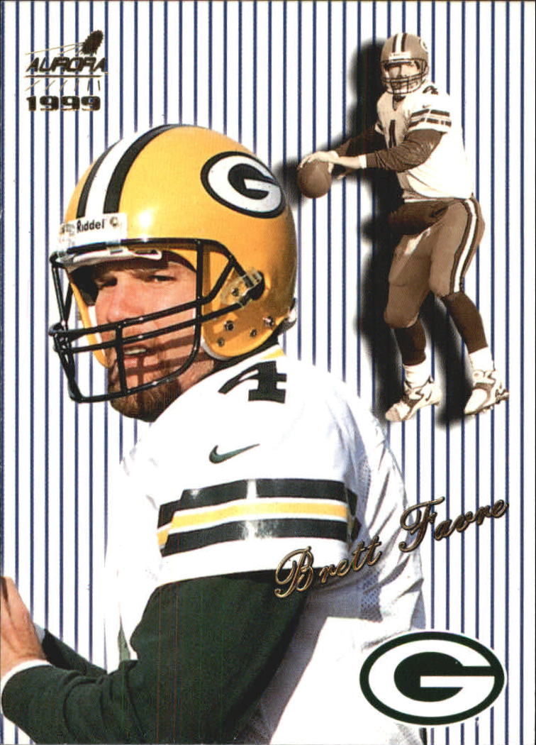 1999 Aurora Pinstripes #57 Brett Favre