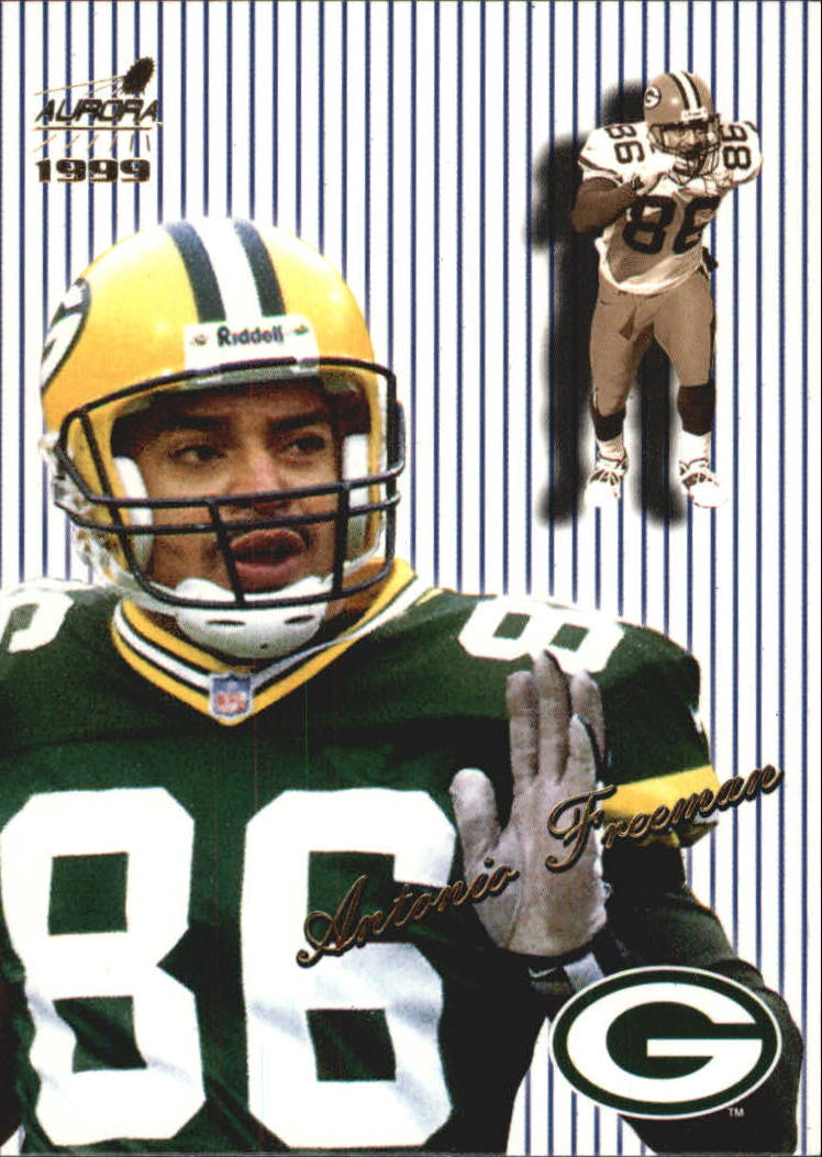 1999 Aurora Pinstripes #58 Antonio Freeman UER