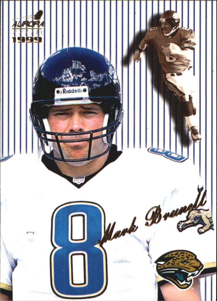1999 Aurora Pinstripes #66 Mark Brunell