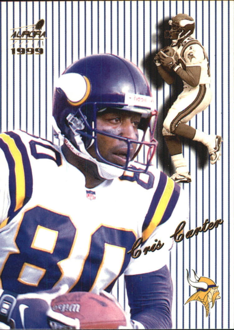 1999 Aurora Pinstripes #80 Cris Carter