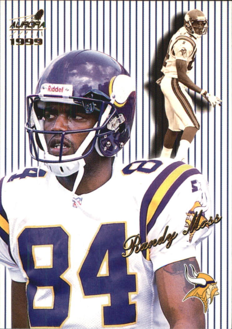 1999 Aurora Pinstripes #83 Randy Moss