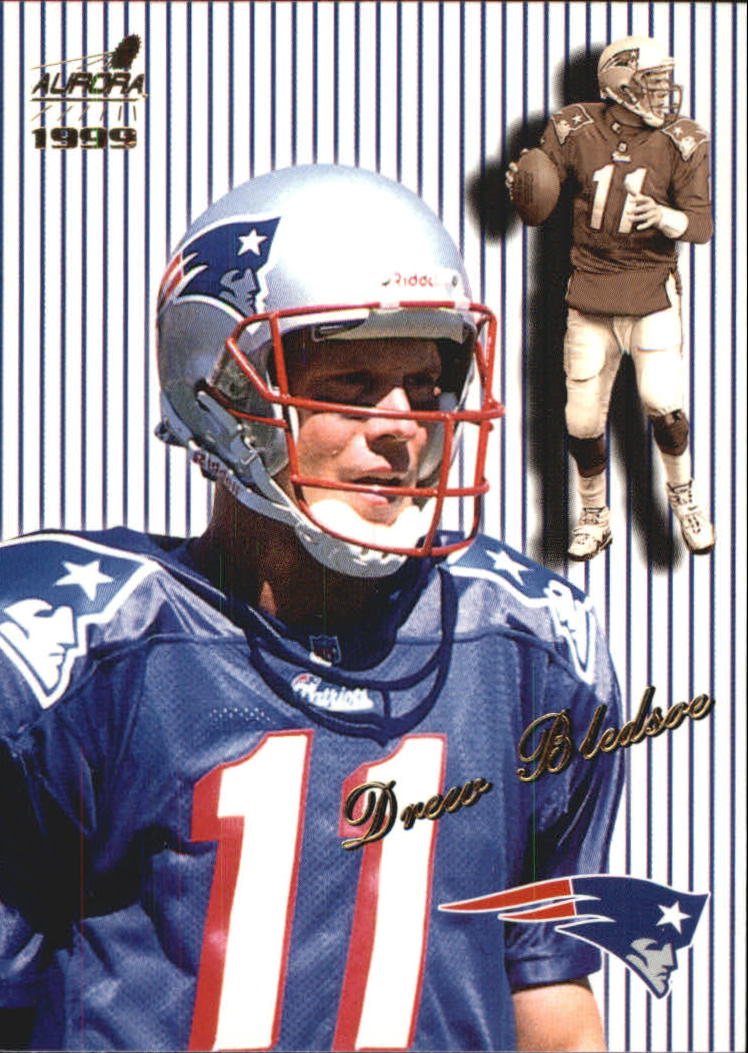 1999 Aurora Pinstripes #86 Drew Bledsoe
