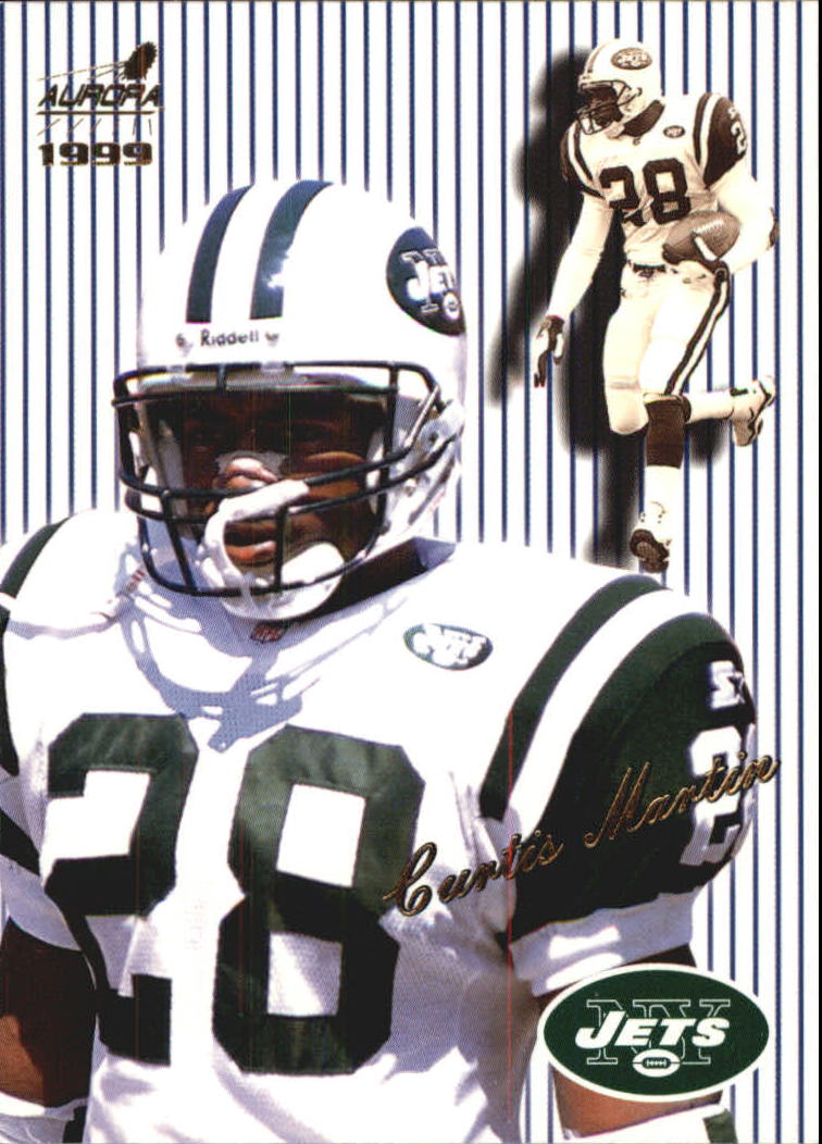 1999 Aurora Pinstripes #101 Curtis Martin