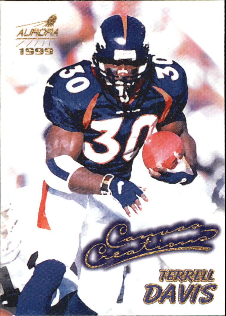 1999 Aurora Canvas Creations #2 Terrell Davis