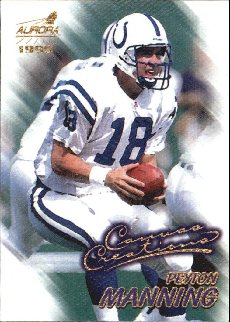 1999 Aurora Canvas Creations #5 Peyton Manning