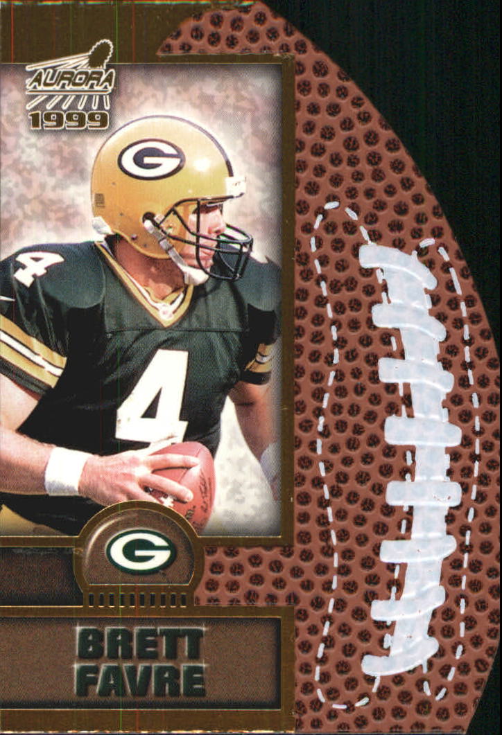 1999 Aurora Leather Bound #8 Brett Favre