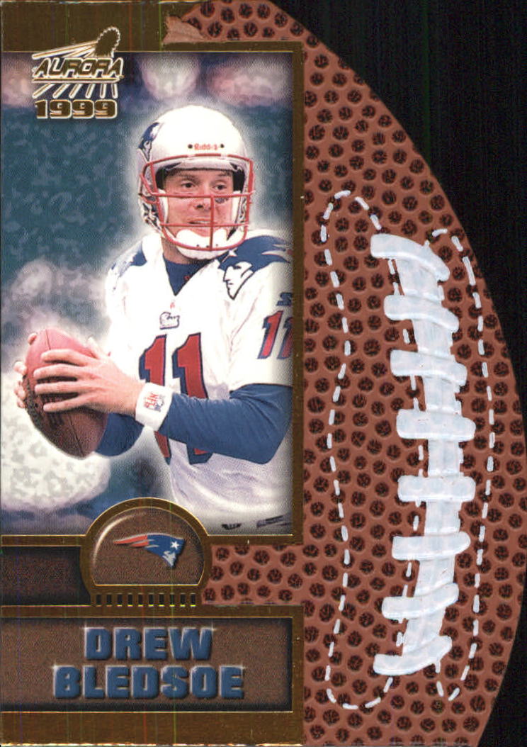 1999 Aurora Leather Bound #13 Drew Bledsoe