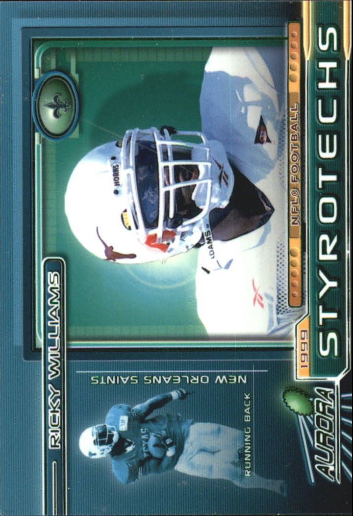 1999 Aurora Styrotechs #14 Ricky Williams front image