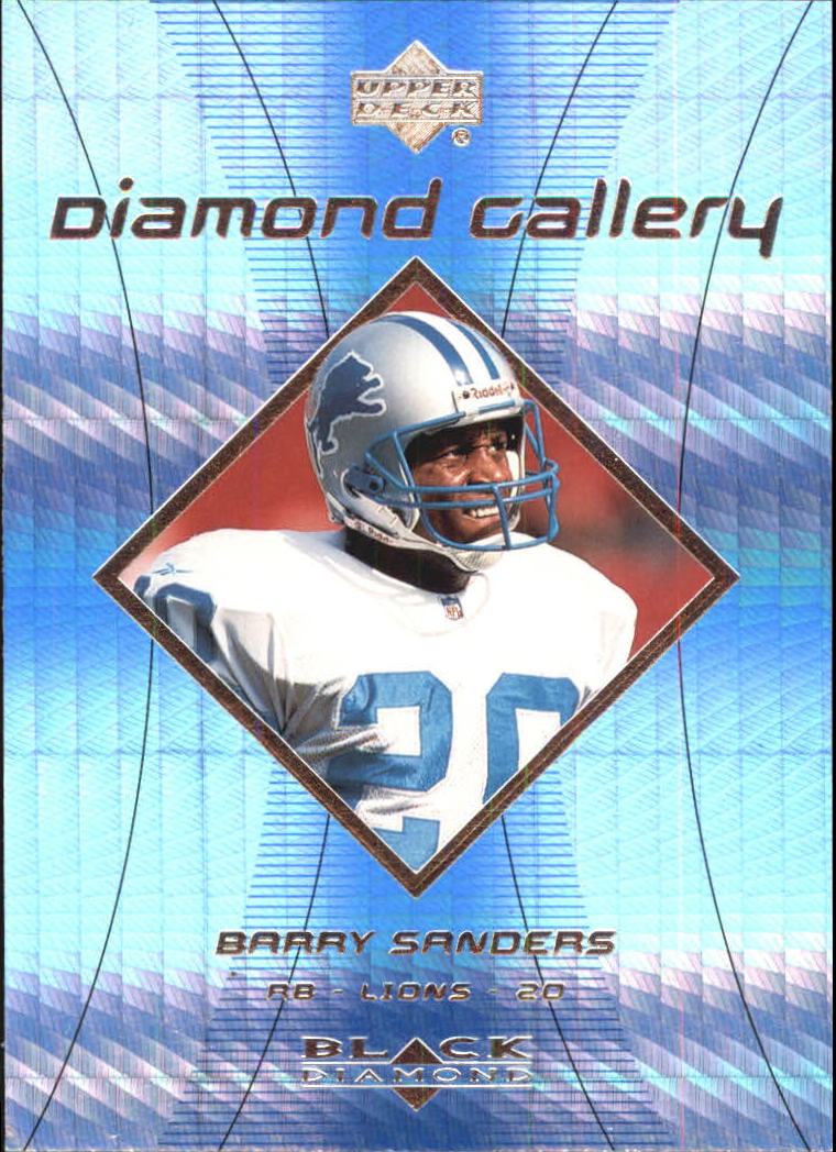 1999 Black Diamond Gallery #G2 Barry Sanders