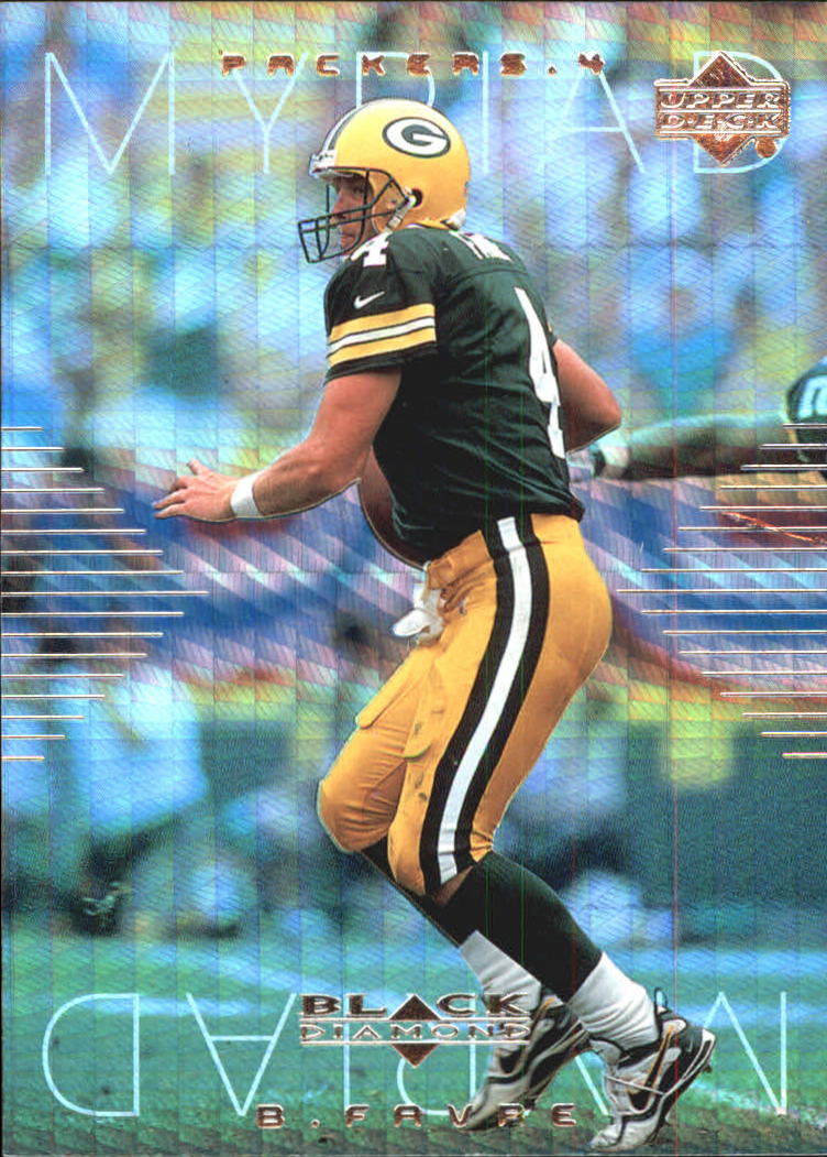 1999 Black Diamond Myriad #M4 Brett Favre