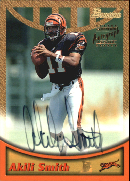 1999 Bowman Autographs #A2 Akili Smith G