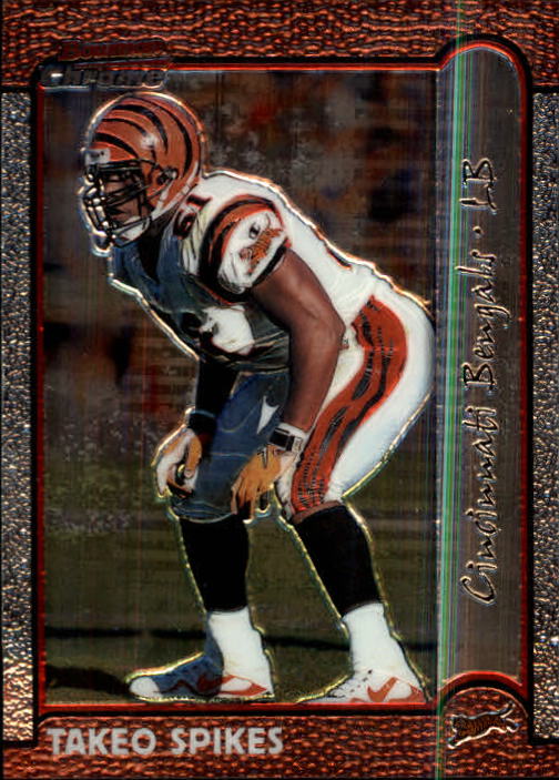 1999 Bowman Chrome #18 Takeo Spikes