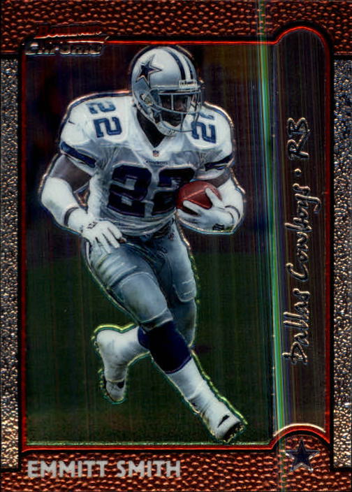 1999 Bowman Chrome #40 Emmitt Smith