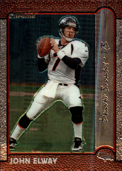 1999 Bowman Chrome #50 John Elway