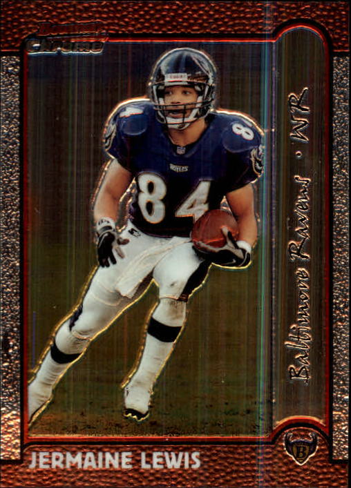 1999 Bowman Chrome #55 Jermaine Lewis
