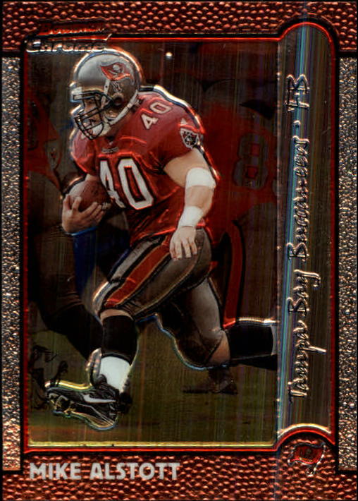 1999 Bowman Chrome #59 Mike Alstott