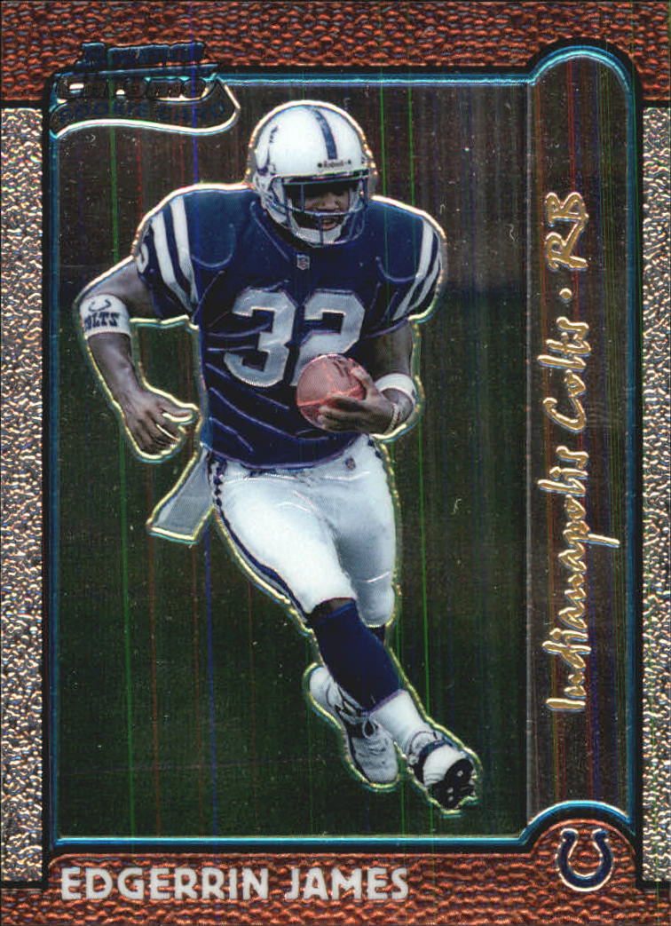 1999 Bowman Chrome Gold #161 Edgerrin James