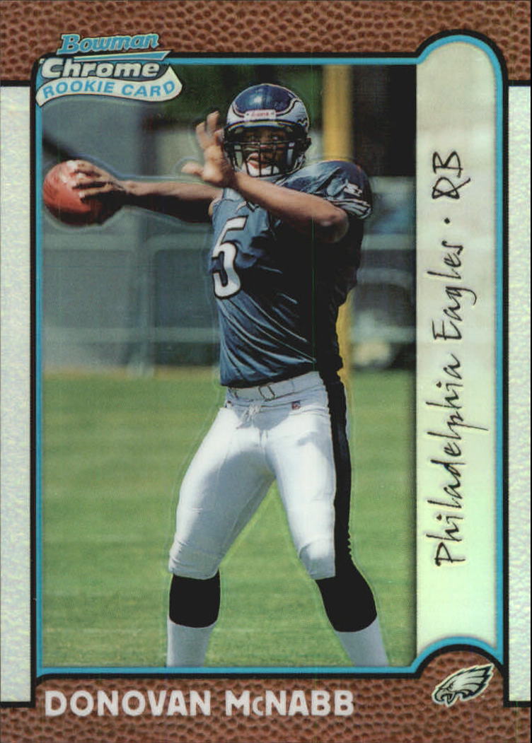 1999 Bowman Chrome Refractors #168 Donovan McNabb