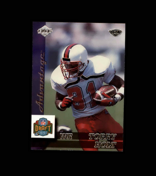 1999 Collector's Edge Advantage #167 Torry Holt RC UER/(incorrect college on back)
