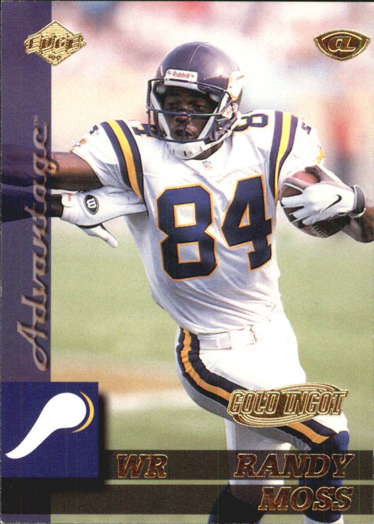 1999 Collector's Edge Advantage Gold Ingot #91 Randy Moss